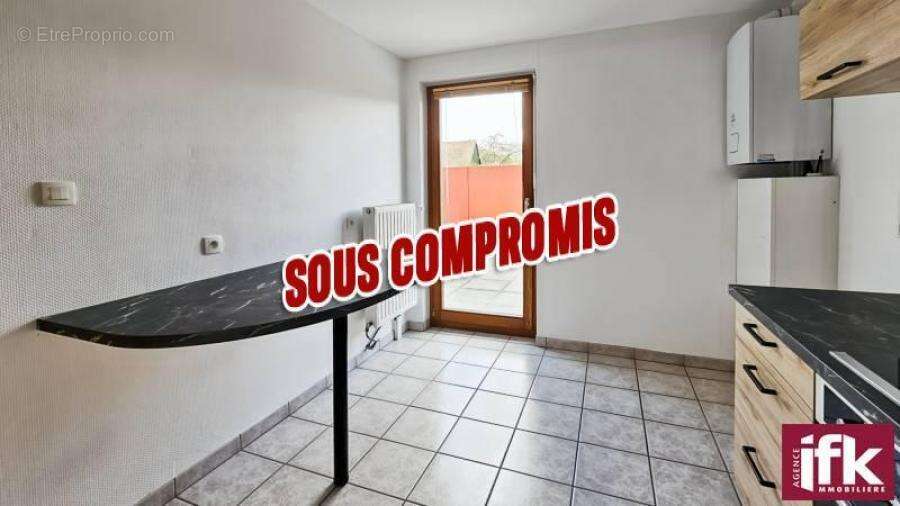 HORBOURG-WIHR –  2 pièces en rez-de-jardin avec terrasse, jardin de 73 m² et gar - photo 6