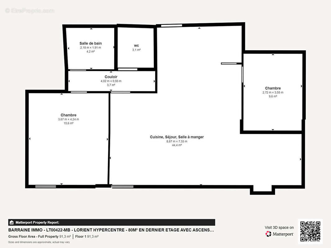 Appartement à LORIENT