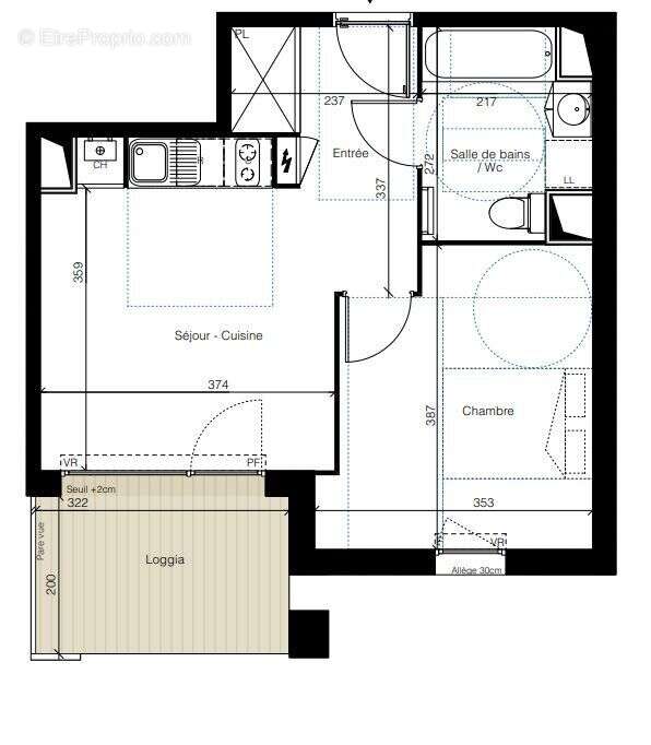 Appartement à COLOMIERS