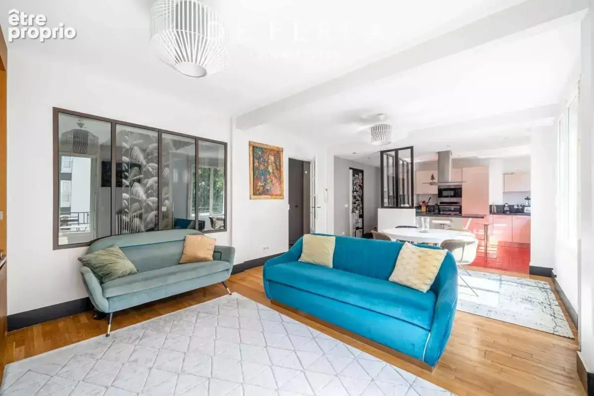 Paris XIVeme – Quartier Mairie:  Appartement familial avec quatre chambres : - photo 3