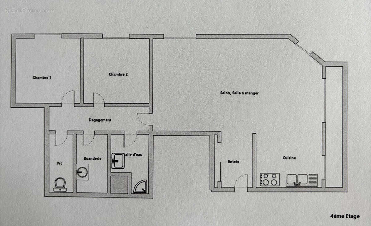 Appartement à PARIS-17E