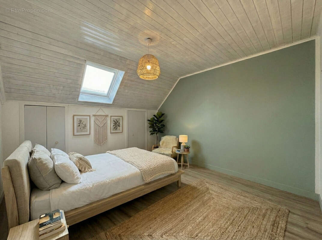 Chambre 1 Projection - Maison à QUINTAL