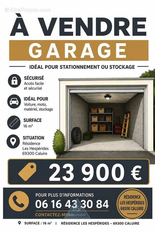 Parking à CALUIRE-ET-CUIRE