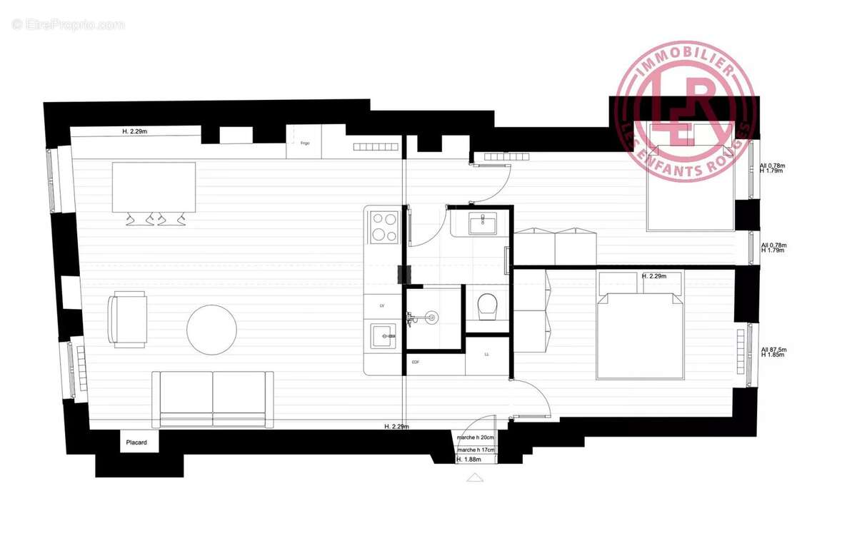 Appartement à PARIS-3E