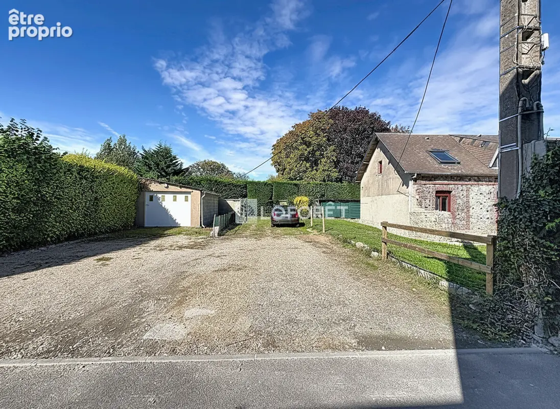 Proche Fécamp Maison mitoyenne brique silex avec terrain annexe - photo 5