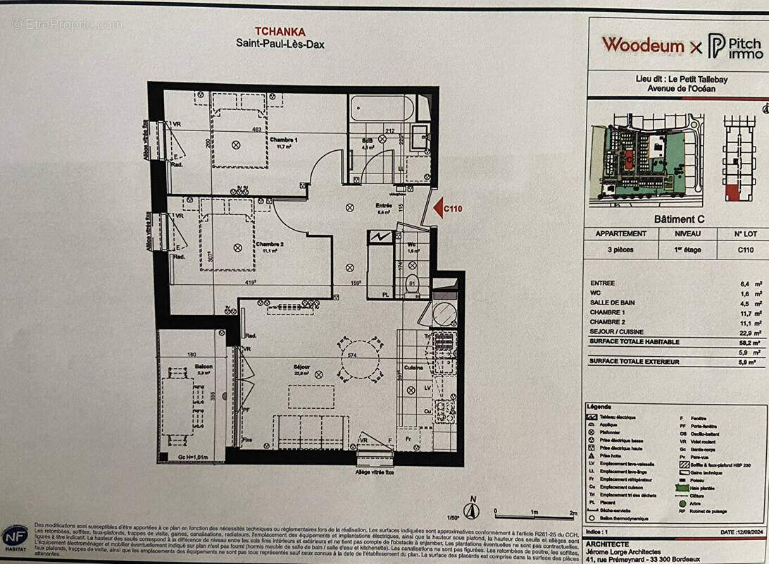 Appartement à SAINT-PAUL-LES-DAX