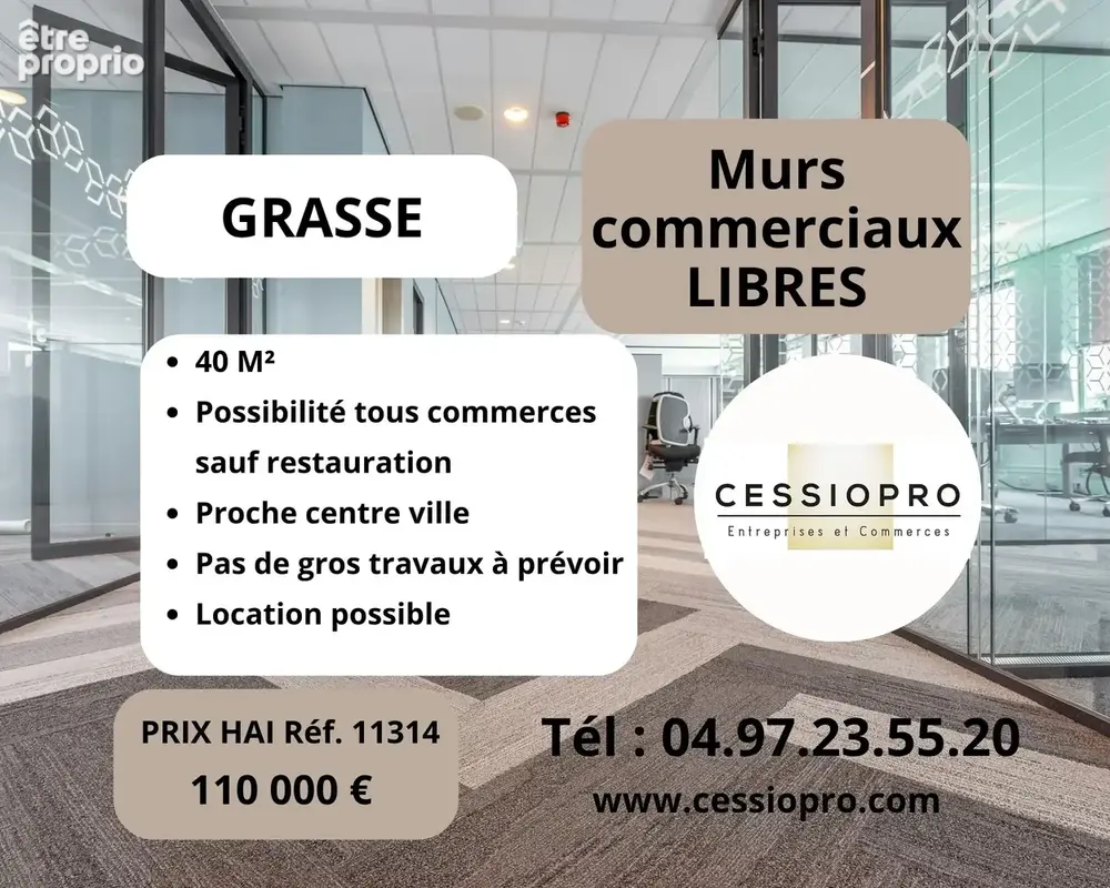 Commerce à GRASSE