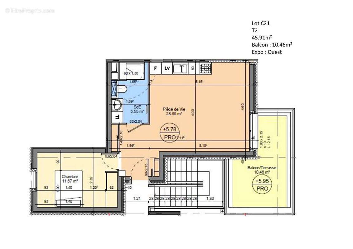 Appartement à LA CHAPELLE-SUR-ERDRE