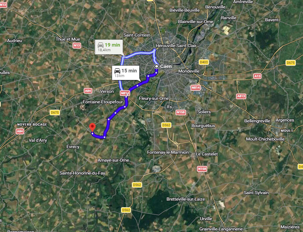 Terrain à ESQUAY-NOTRE-DAME