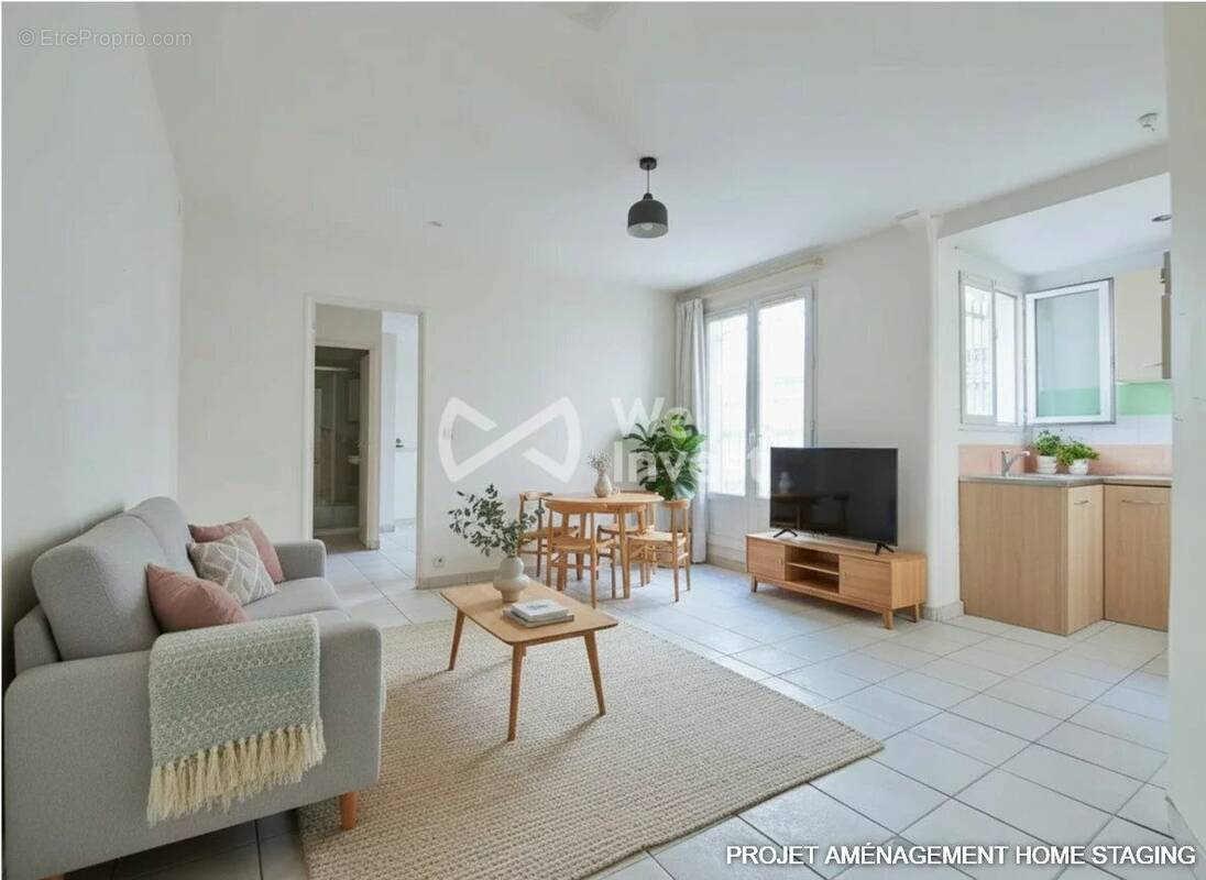 Appartement à PARIS-18E