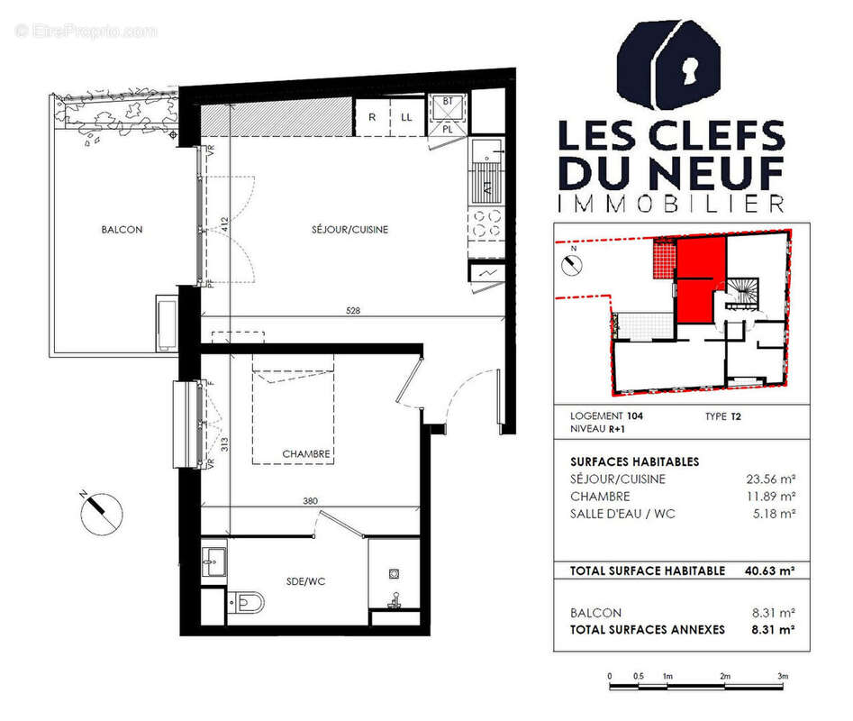 Appartement à TOULOUSE