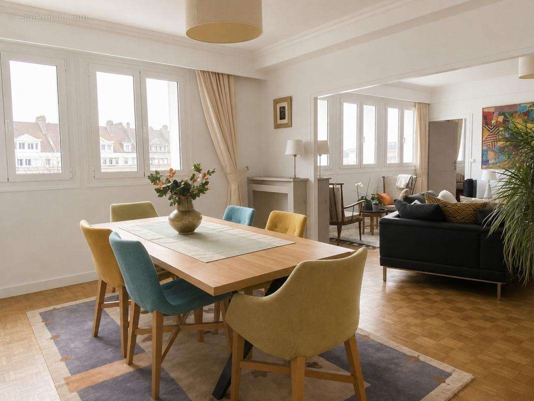 Appartement 124 m² - Hyper-centre Beauvais - Vue cathédrale - 3 chambres - photo 3