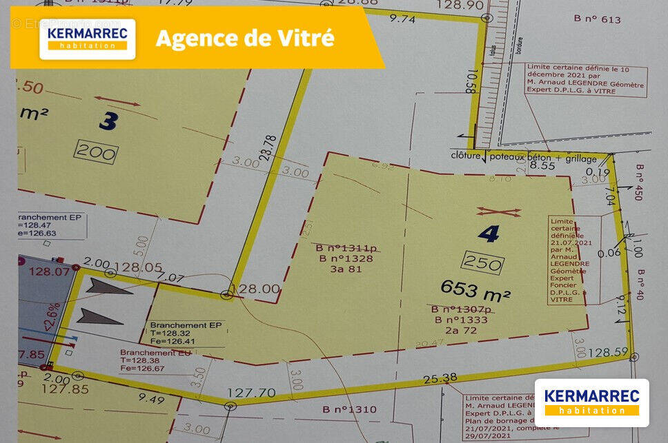 Terrain à MONDEVERT