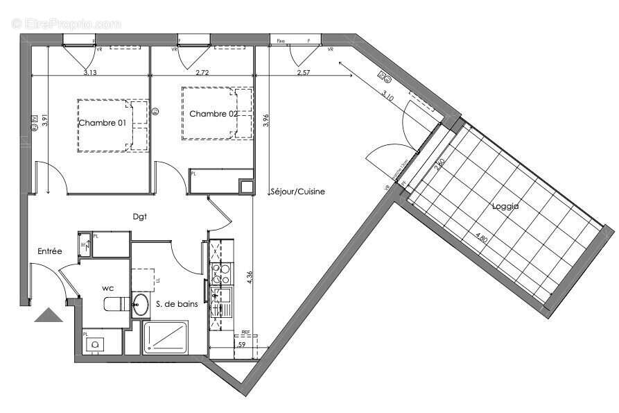 Appartement à SAINT-MEDARD-EN-JALLES