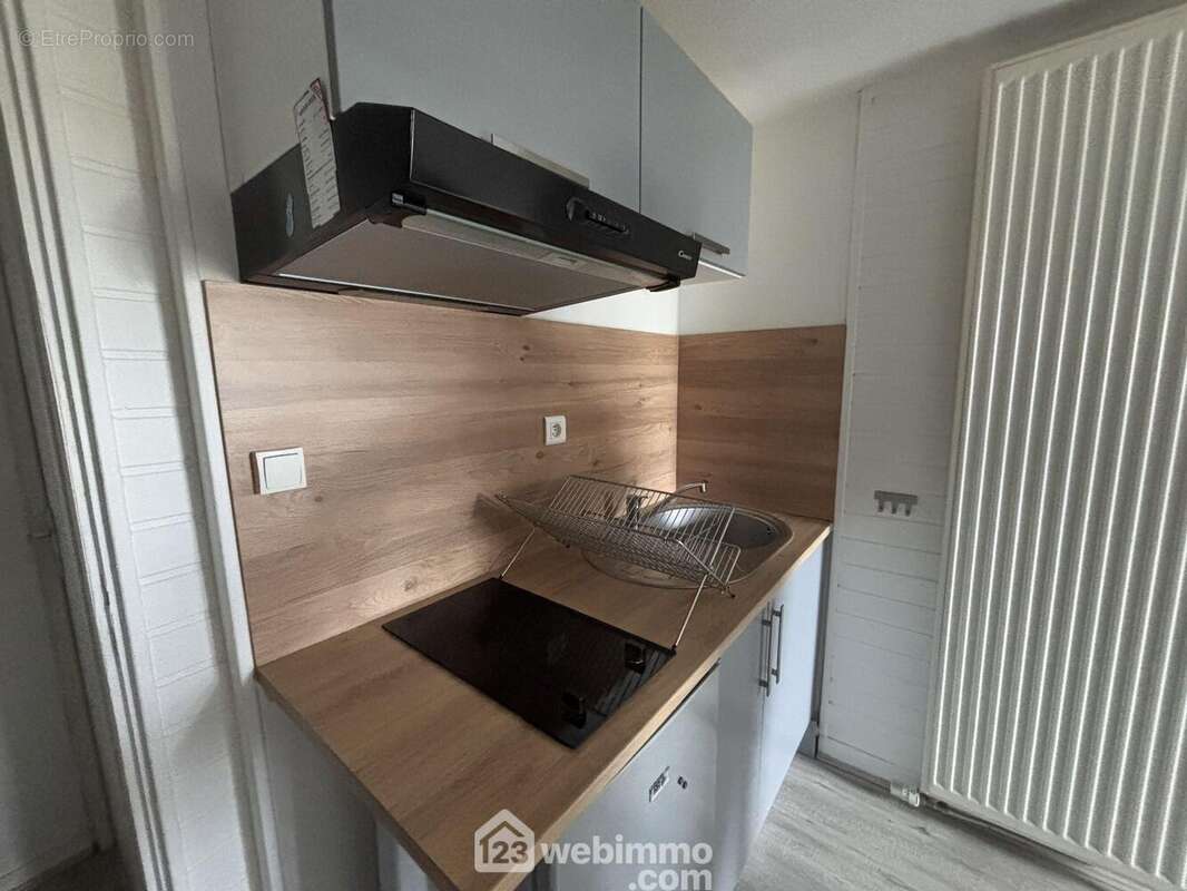 cuisine studio 1 - Appartement à ROUEN