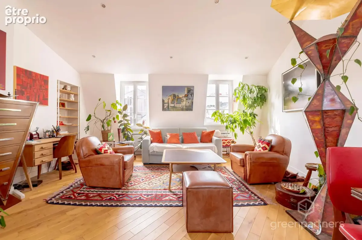 T2 53,52 m² dpe c - refait à neuf - place bérault vincennes - photo 3