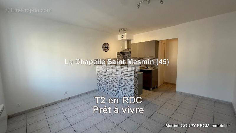 Appartement à LA CHAPELLE-SAINT-MESMIN
