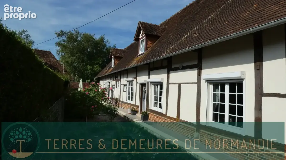 Proche de Neufchatel en Bray, (76) en Normandie, authentique longère rénovée, au calme, sur l'avenue verte - photo 2
