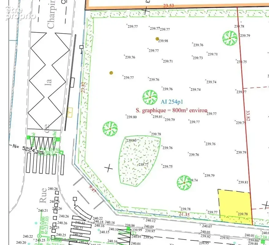 Terrain 800 m² à vendre à Saint-Denis-Les-Bourg (01000) - photo 2