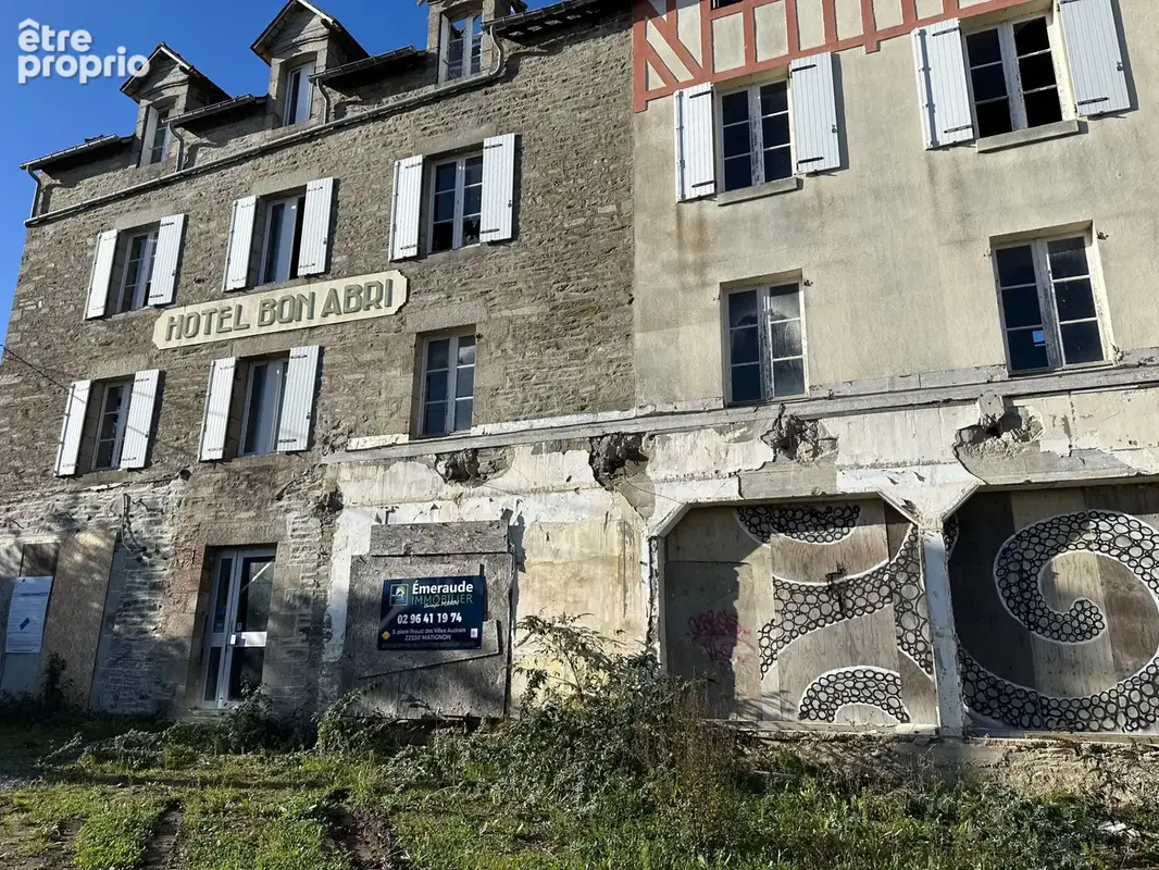 Saint cast le guildo vue sur mer ancien hotel a renover - photo 3