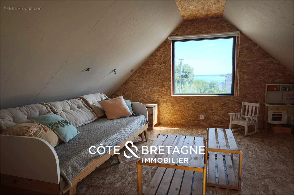 Maison contemporaine vue mer a loguivy-de-la-mer - ploubazlanec  réf : 2026155 - photo 19