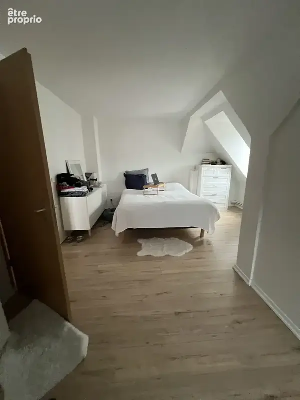 Chambre en partie intférieur du duplex