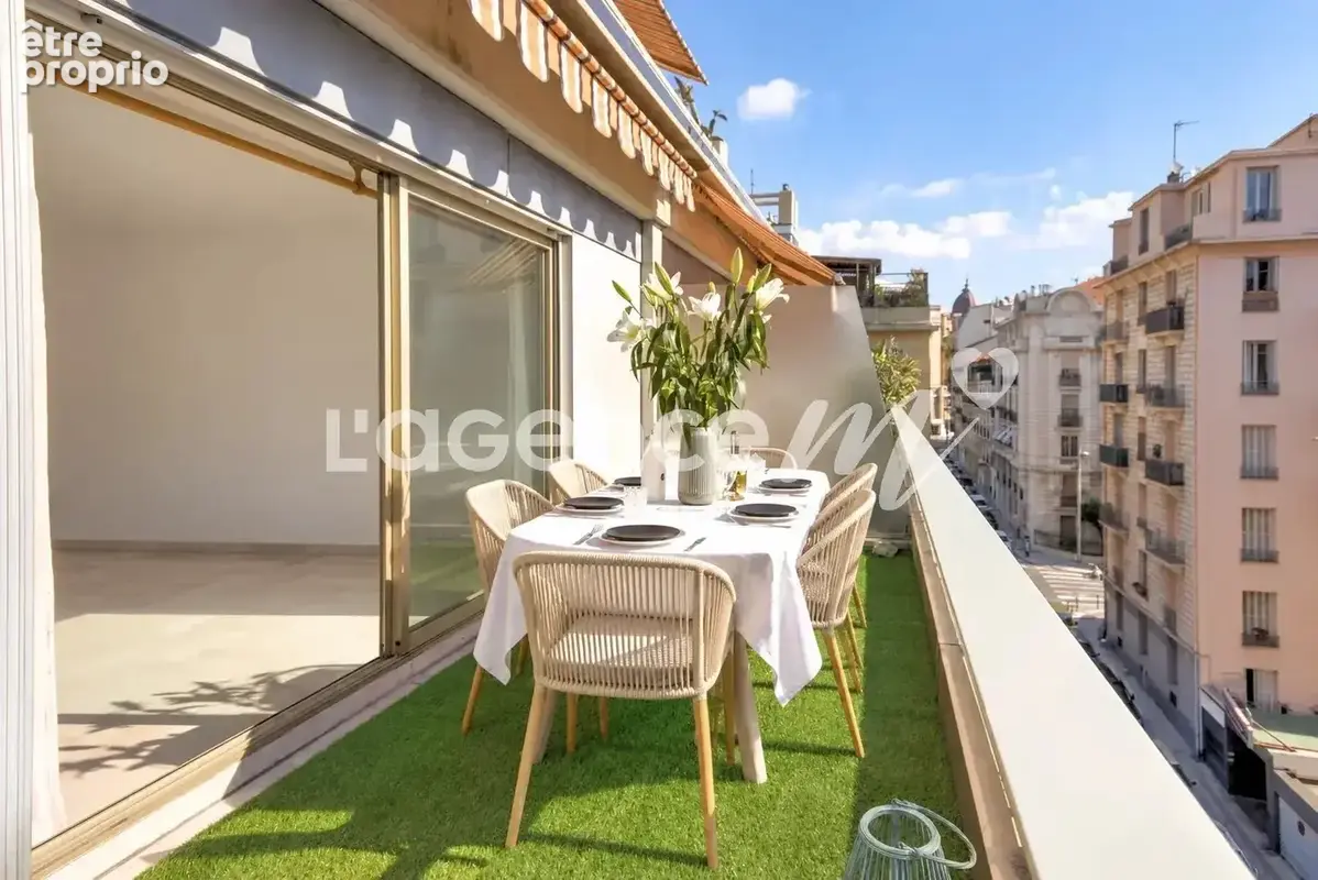 Nice musiciens « charly» f1 33m² - terrasse - photo 2