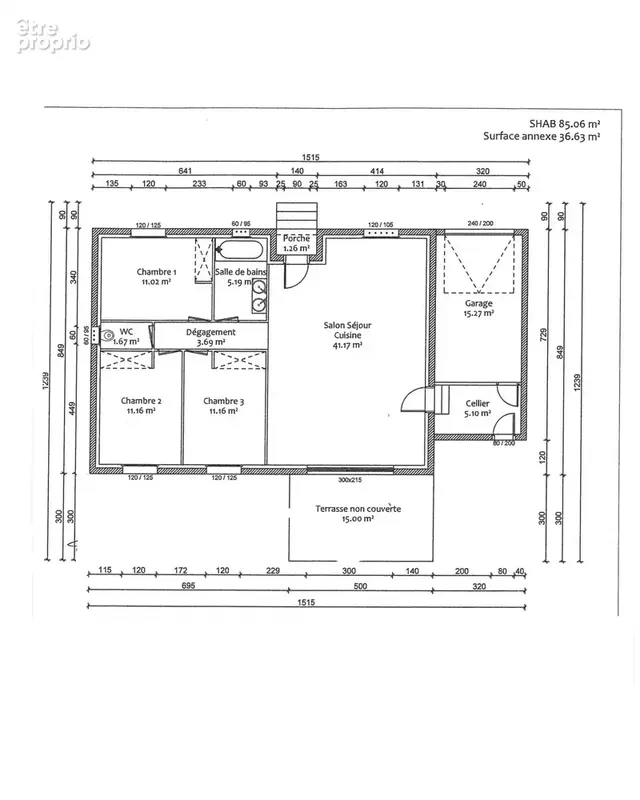 Villa de plain-pied de 2018 - 4 pièces - 85.06 m² - photo 12