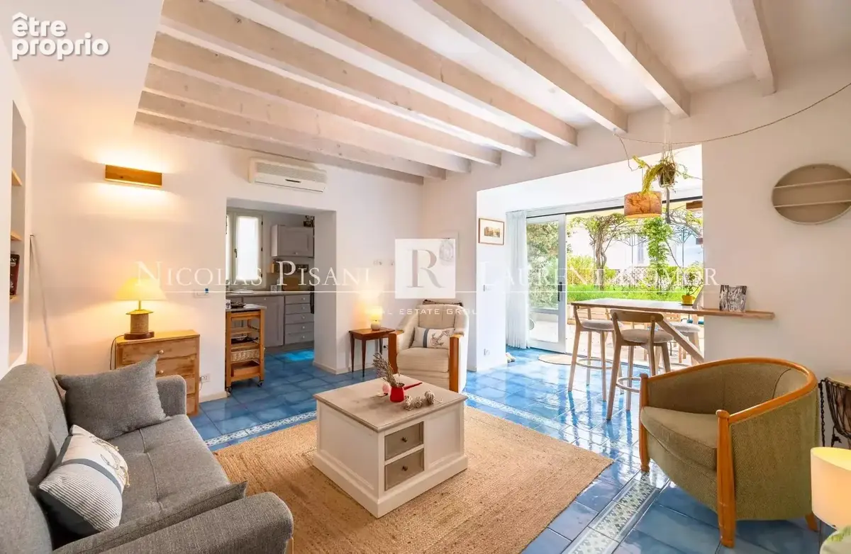Co-exclusivité - à vendre appartement villefranche sur mer - 3p - térrasse 50m²- jardin privatif 40m² - garage - photo 2