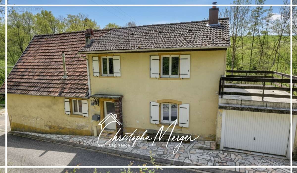 Maison à vendre 3 chambres 115m² à Hangviller (57) proche de Phalsbourg, avec grand jardin et sous-sol - photo 2