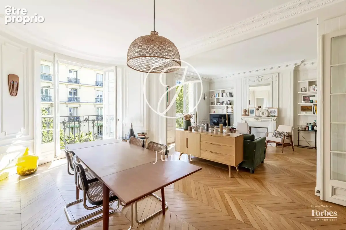 Paris 18e - AVENUE RACHEL - Appartement - 100,46m² Carrez - 2 chambres - Haussmannien - photo 2