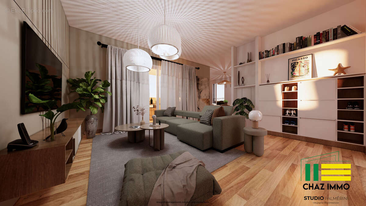 Appartement T5 de 121.1m2 Le Coteau - photo 3