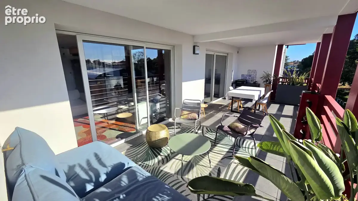 Anglet (choisy / el hogar)    t4 114,39m2   terrasse couverte 22m2   parking   résidence 2021 - photo 8