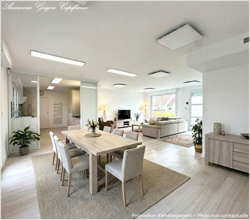 COURVILLE SUR EURE (28190) - Maison de plain pied, bâtie en 2020, d'une de surface -133 m², terrain clos de 671 m² - photo 2