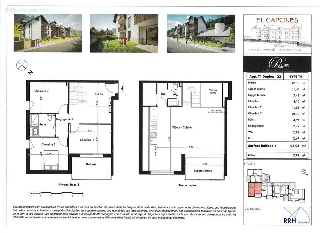 Appartement à LES ANGLES