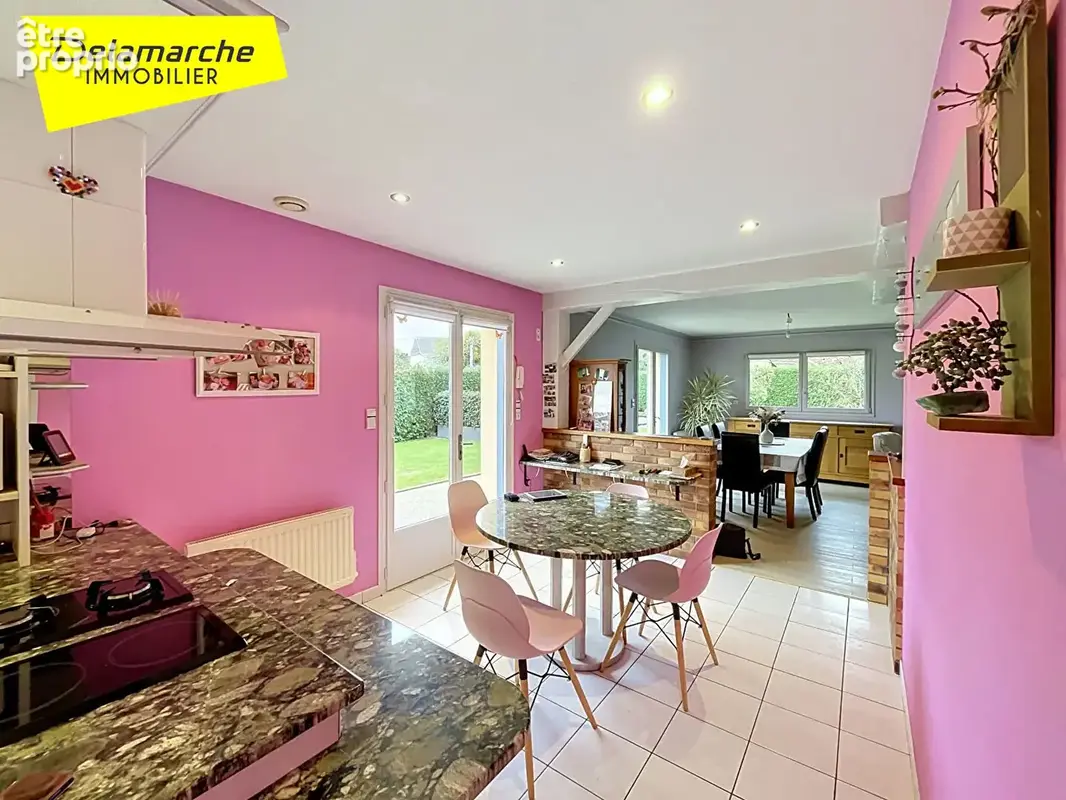 SAINT HILAIRE DU HARCOUET (50600) maison  sur sous-sol 5 pièces à vendre sur terrain d'env. 890m² - photo 3