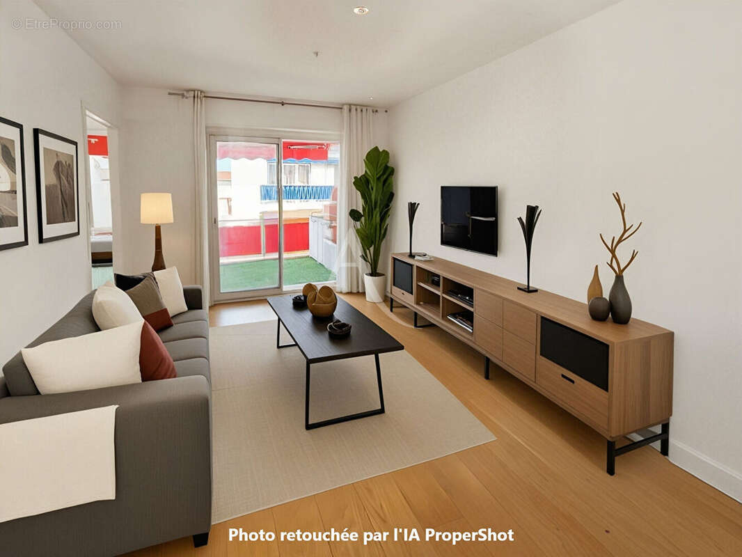 Studio Cannes 1 pièce 28 m2 avec une grande terrasse. - photo 4