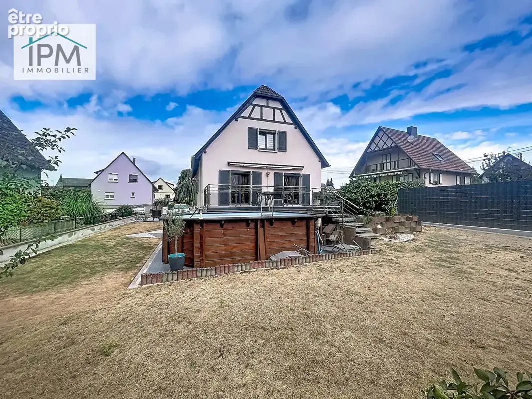 Maison familiale avec piscine, jardin et sous-sol complet à Ergersheim - acheter - IPM immobilier - photo 2