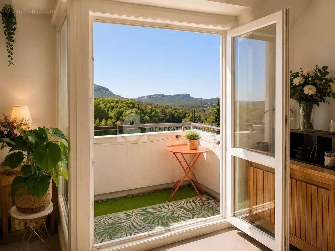 Les Baux de Provence studio de 33 m2 avec vue exceptionnelle - photo 2
