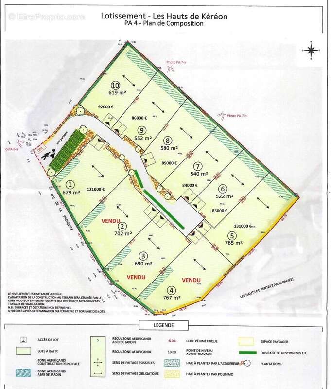 Terrain à SAINT-NIC