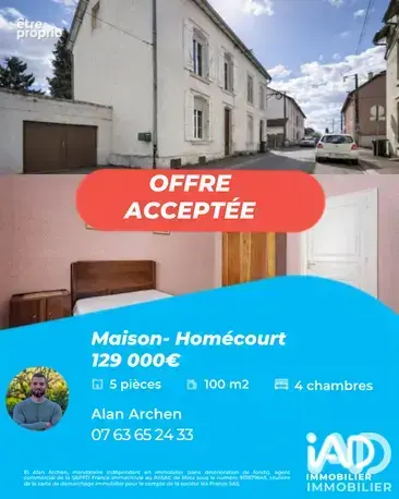 Photo 1 - Maison à HOMECOURT