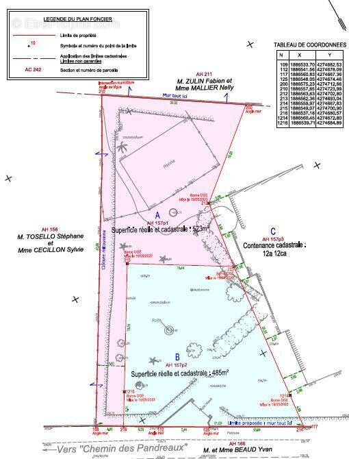 Terrain à SAINT-CHEF