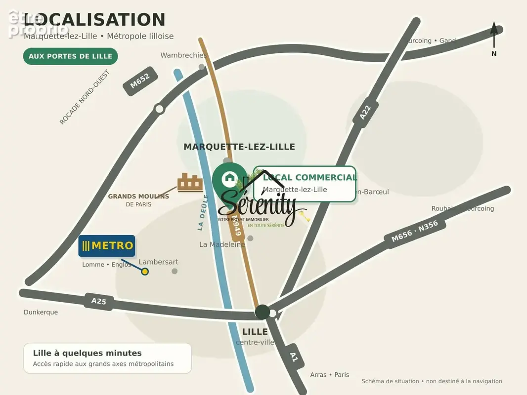 Commerce 72 m² à Marquette-Lez-Lille  - photo 5