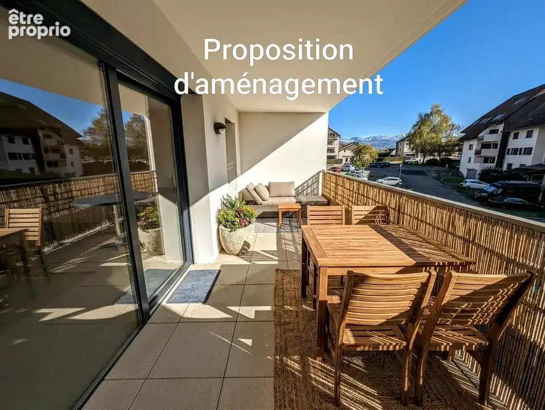 POISY   Grand T3 de 70 m2 avec terrasse de 11 m2 - photo 4