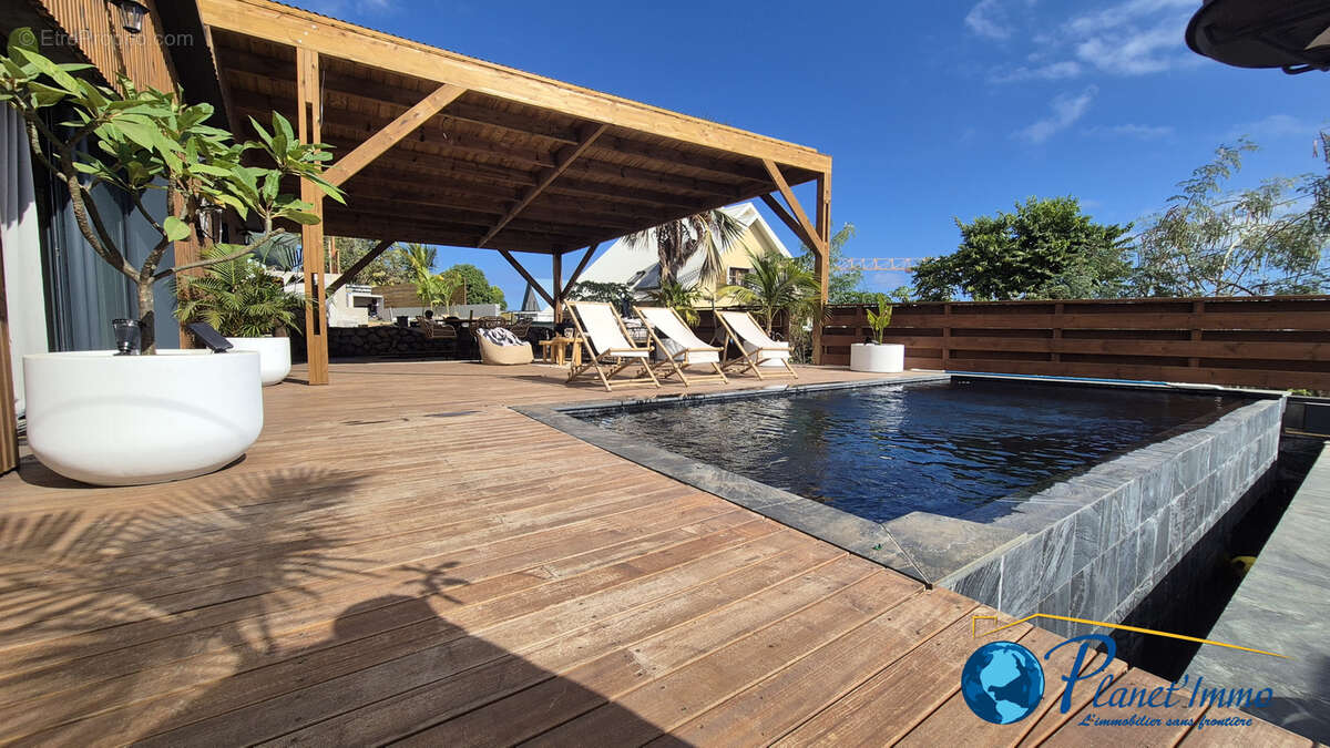 Saint-leu/elegante villa avec piscine chauffee - photo 12