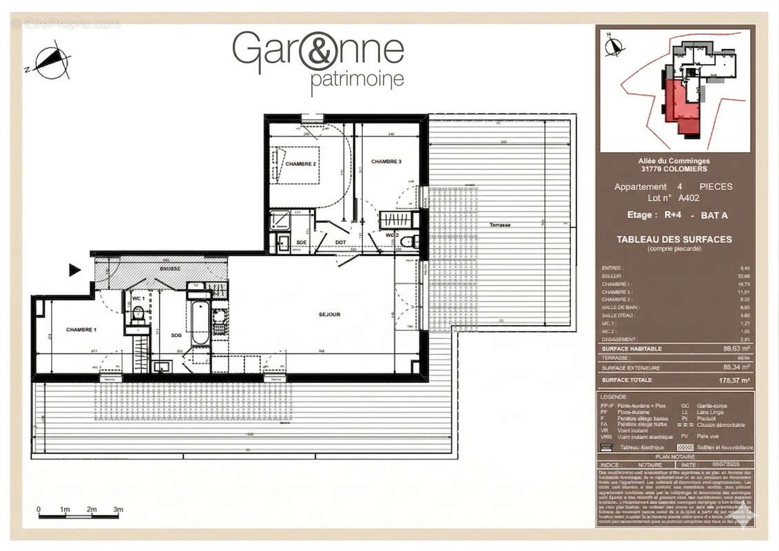 Appartement à COLOMIERS