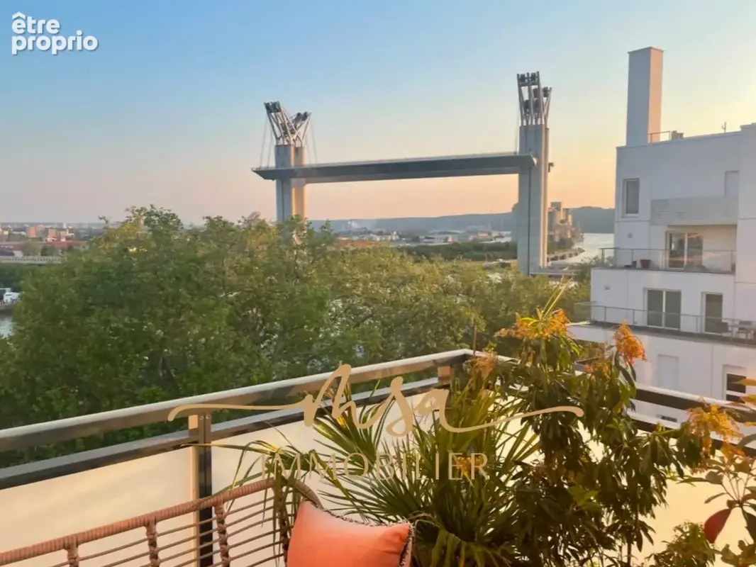 Rouen docks 76 - residence neuve - f4 de 85m2 - terrasse = 2 garages - photo 1