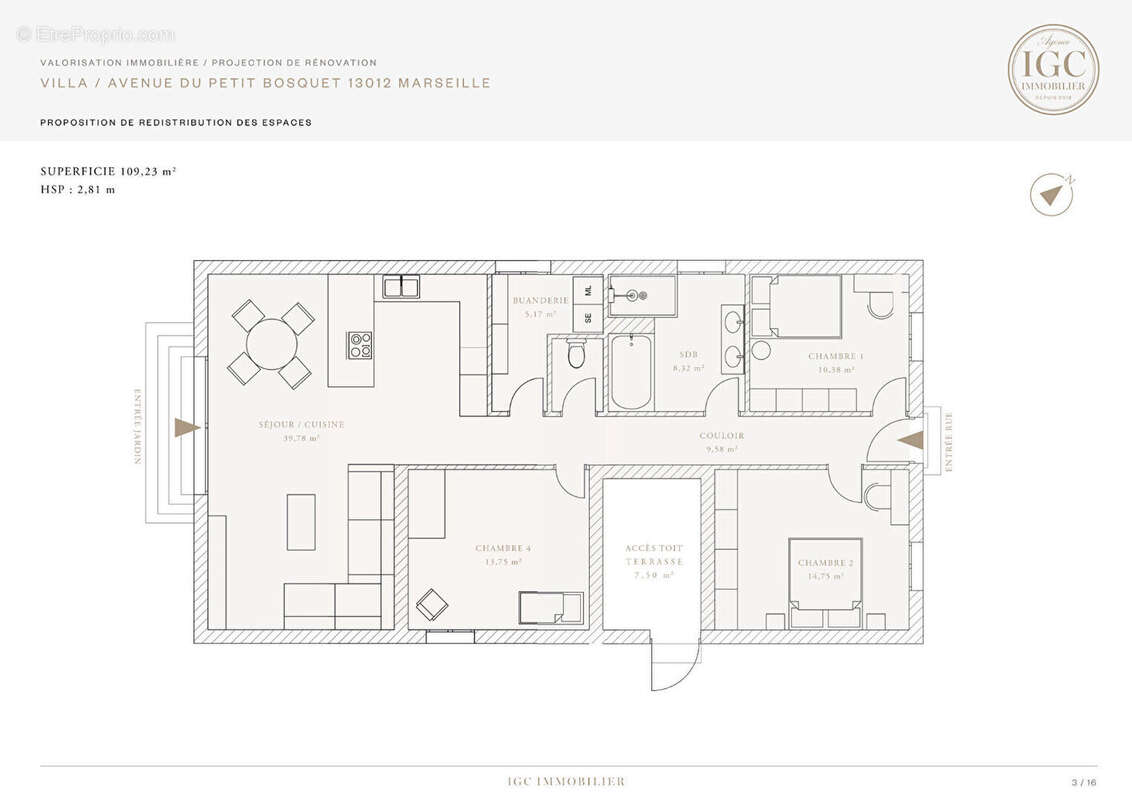 Maison à MARSEILLE-12E