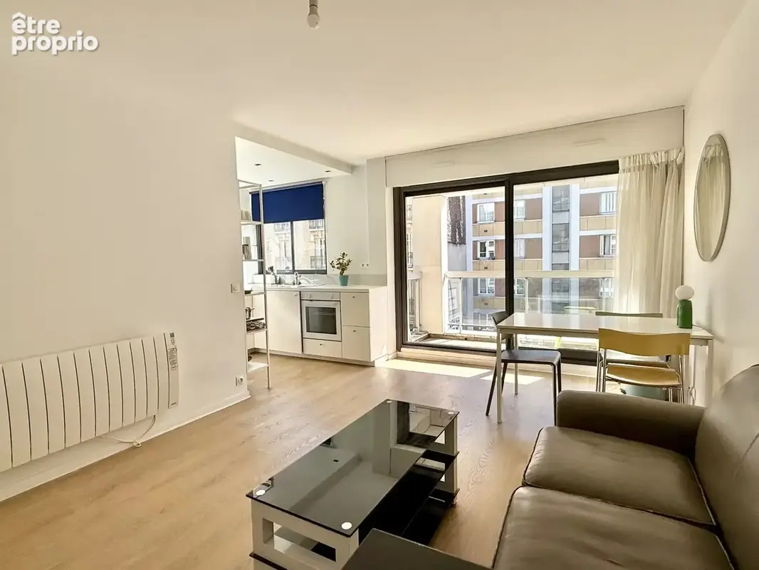 Paris 13e - Studio avec grand balcon - photo 3