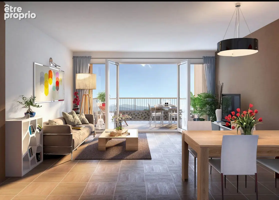 Ideal premier achat grand appartement t2 de 50 m2 avec terrasse de 10m2 - photo 2